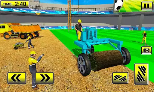Play Football Stadium Builder: New 3D Construction Game  and enjoy Football Stadium Builder: New 3D Construction Game with UptoPlay