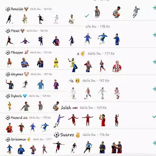 Play Football Stickers for Whatsapp  and enjoy Football Stickers for Whatsapp with UptoPlay