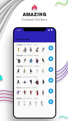 Play Football Stickers For WhAtsapp : WAStickerSApp  and enjoy Football Stickers For WhAtsapp : WAStickerSApp with UptoPlay