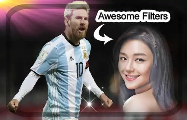 Play Football Team Photo Editor with Argentina Team
