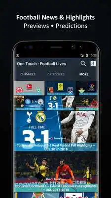 Play Football TV Live - One Touch Sports Television