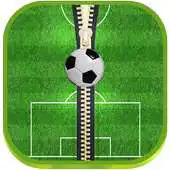 Free play online Football Wallpaper Zipper Lock APK