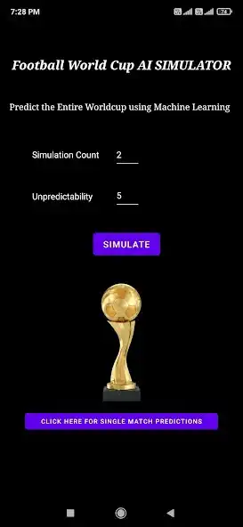 Play FOOTBALL WORLDCUP AI PREDICTOR  and enjoy FOOTBALL WORLDCUP AI PREDICTOR with UptoPlay