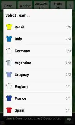 Play Football World Cup Quiz
