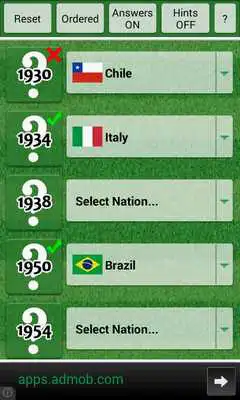Play Football World Cup Quiz