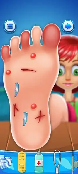 Play Foot Doctor :Hospital Game as an online game Foot Doctor :Hospital Game with UptoPlay