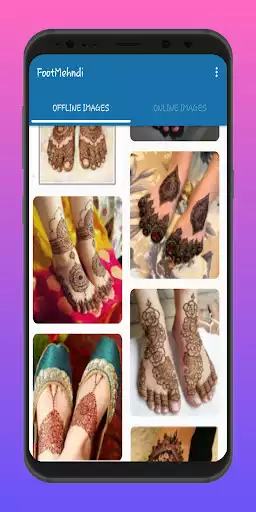 Play Foot / Feet Mehndi Designs