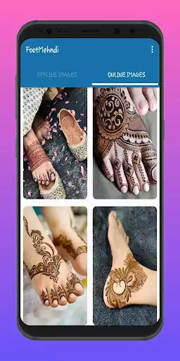 Play Foot / Feet Mehndi Designs