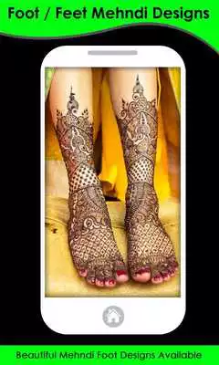 Play Foot / Feet Mehndi Designs