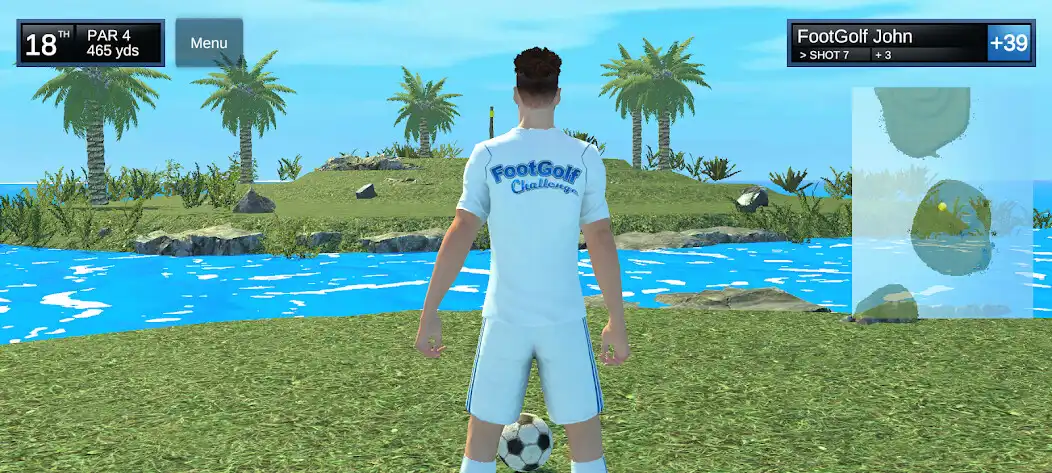 Play FootGolf: Golf  Football as an online game FootGolf: Golf  Football with UptoPlay