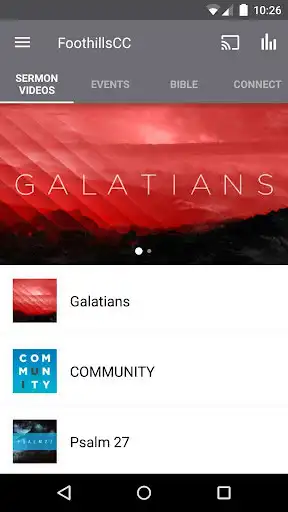 Play Foothills Community Church App  and enjoy Foothills Community Church App with UptoPlay