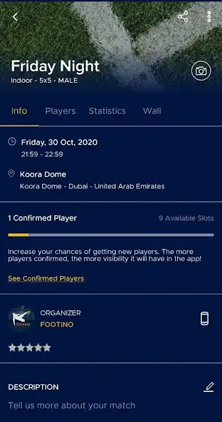 Play Footino as an online game Footino with UptoPlay