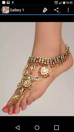 Play APK Foot Jewelry  and enjoy Foot Jewelry with UptoPlay com.fbrd.Foot.Jewelry