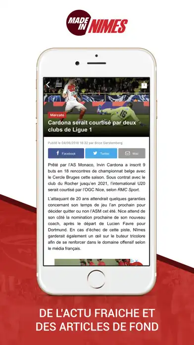 Play Foot Nîmes as an online game Foot Nîmes with UptoPlay