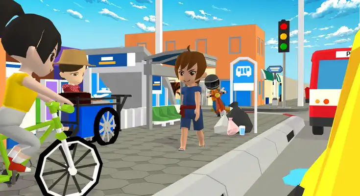 Play Footpath Dangerush