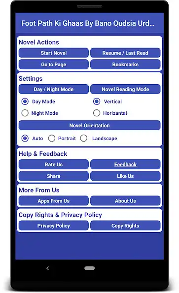 Play Foot Path Ki Ghaas By Bano Qudsia Urdu Novel as an online game Foot Path Ki Ghaas By Bano Qudsia Urdu Novel with UptoPlay