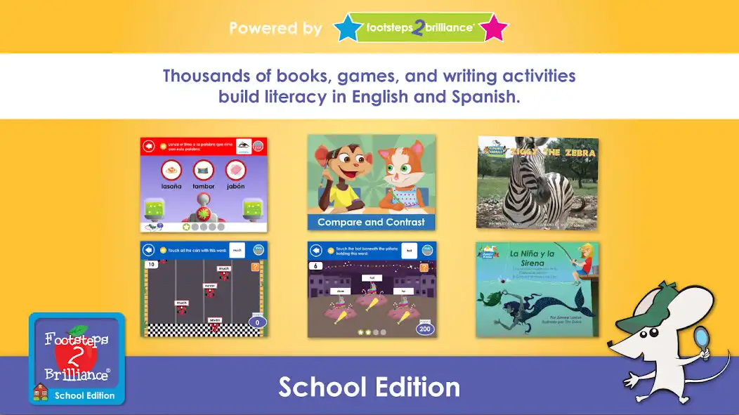 Play Footsteps2Brilliance School Edition  and enjoy Footsteps2Brilliance School Edition with UptoPlay