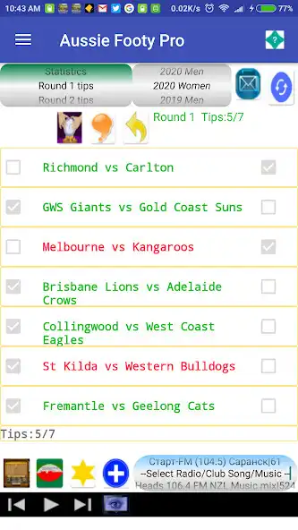 Play Footy Aussie Rules Pro as an online game Footy Aussie Rules Pro with UptoPlay