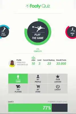 Play Footy Quiz