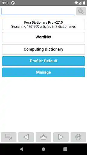 Play Fora Dictionary Pro  and enjoy Fora Dictionary Pro with UptoPlay