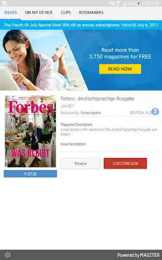 Play Forbes - deutschsprachige Ausgabe  and enjoy Forbes - deutschsprachige Ausgabe with UptoPlay