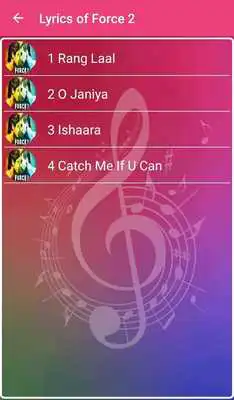 Play Force 2 Songs Lyrics