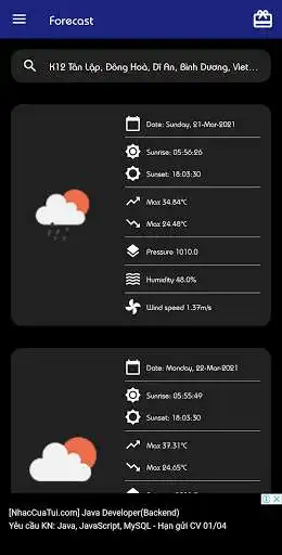 Play Forecast 24/7 as an online game Forecast 24/7 with UptoPlay