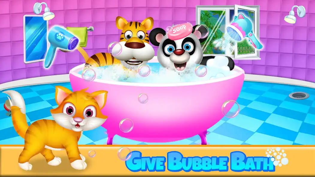 Play Forest Animals Pet Vet Care as an online game Forest Animals Pet Vet Care with UptoPlay