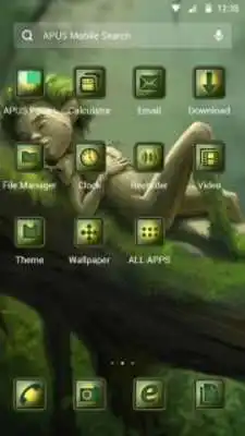 Play Forest-APUS Launcher theme