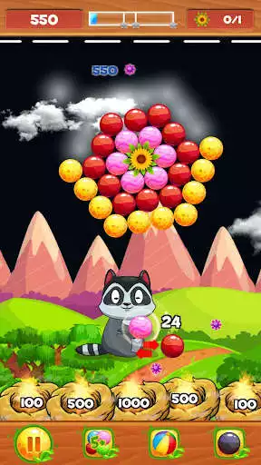 Play Forest Bubble Shooter as an online game Forest Bubble Shooter with UptoPlay