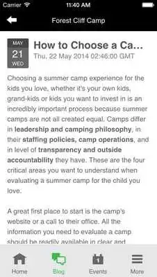 Play Forest Cliff Camps