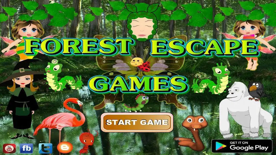 Play Forest Escape Games - 25 Games as an online game Forest Escape Games - 25 Games with UptoPlay