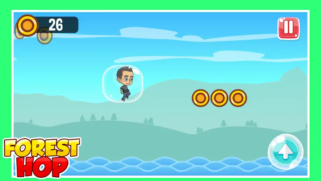 Play ForestHop as an online game ForestHop with UptoPlay