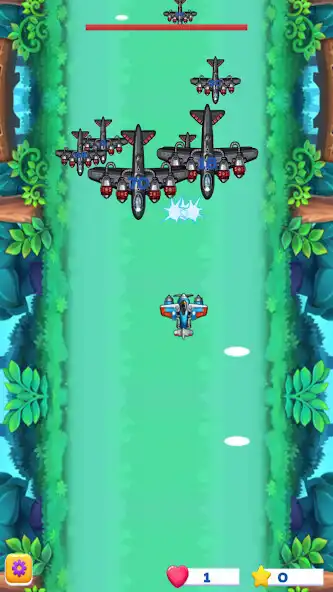 Play Forest Jet Plane Striker as an online game Forest Jet Plane Striker with UptoPlay