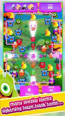 Play Forest Monster Cookies Jam