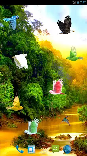 Play Forest River Live Wallpaper