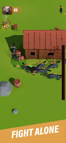 Play Forest War - Howl of the Brave as an online game Forest War - Howl of the Brave with UptoPlay