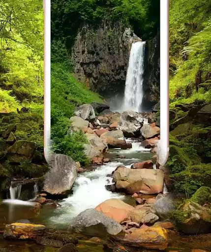 Play Forest Waterfall Live Wallpaper  and enjoy Forest Waterfall Live Wallpaper with UptoPlay