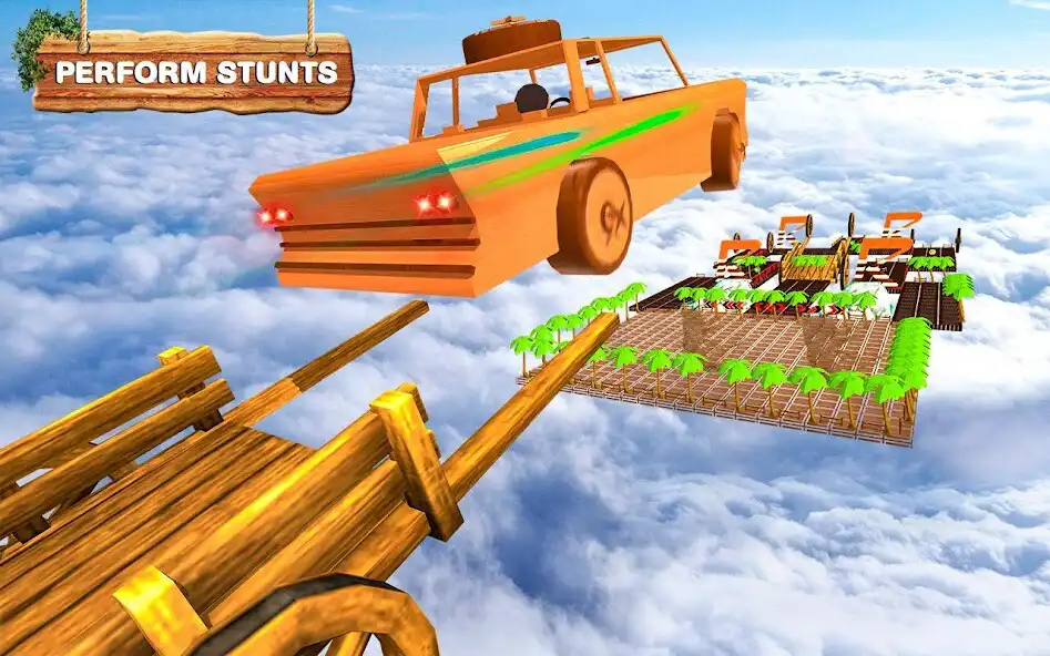 Play Forest Wooden Stunt: Car Games  and enjoy Forest Wooden Stunt: Car Games with UptoPlay