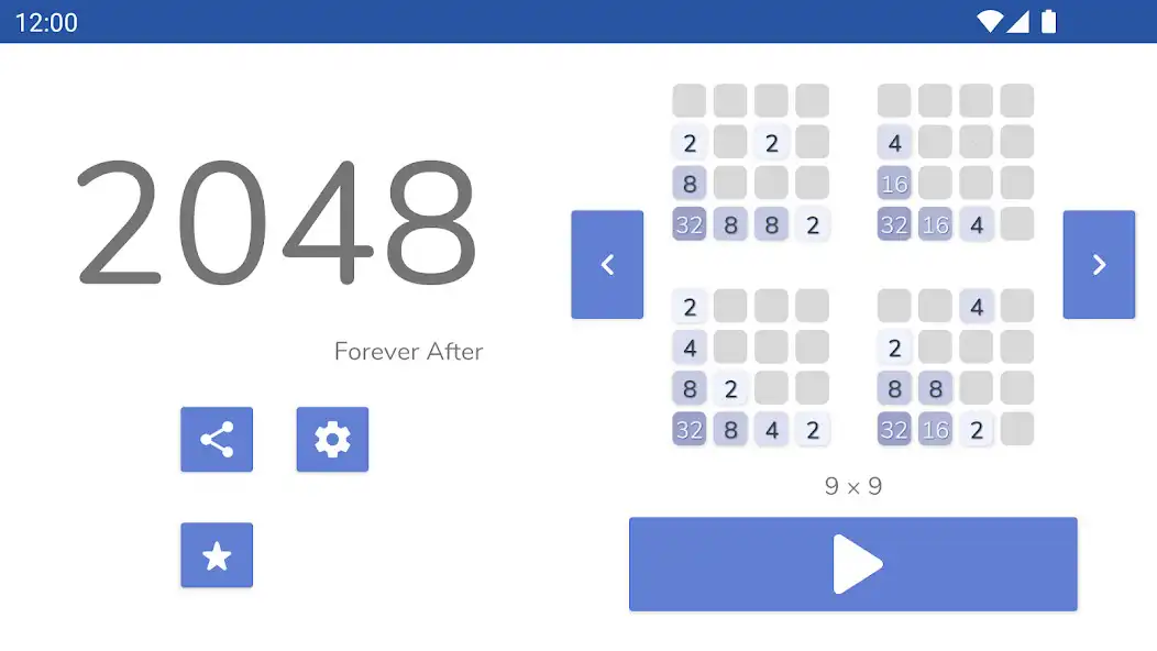 Play Forever 2048. Puzzle  Numbers  and enjoy Forever 2048. Puzzle  Numbers with UptoPlay