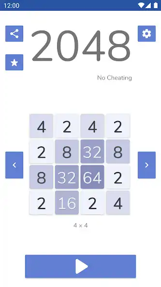 Play Forever 2048. Puzzle  Numbers as an online game Forever 2048. Puzzle  Numbers with UptoPlay