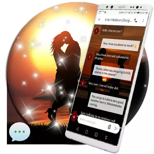 Play Forever love SMS theme APK Play Forever love SMS theme APK