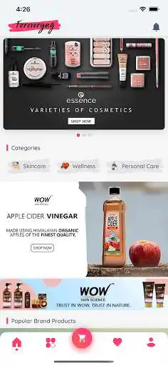 Play Foreveryng - Online Beauty Shopping App as an online game Foreveryng - Online Beauty Shopping App with UptoPlay
