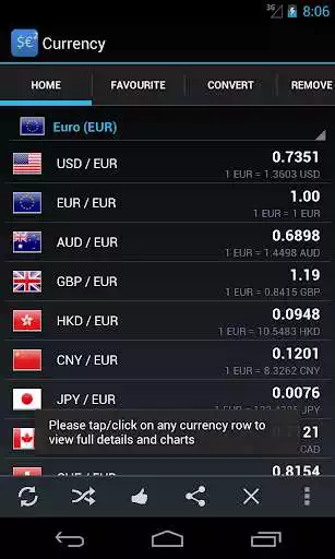 Play APK Forex Currency Rates 2  and enjoy Forex Currency Rates 2 with UptoPlay mdr.currency.tab
