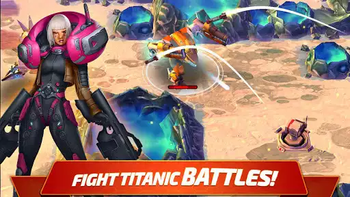 Play Forge of Titans: Mech Wars  and enjoy Forge of Titans: Mech Wars with UptoPlay