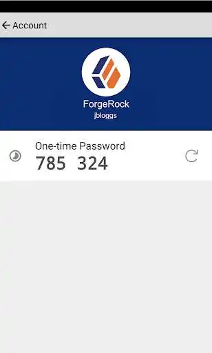 Play ForgeRock Authenticator