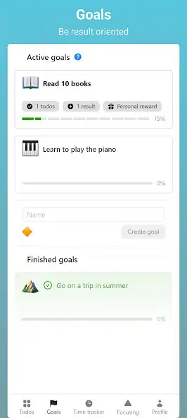 Play Forgeself: goals and rewards as an online game Forgeself: goals and rewards with UptoPlay