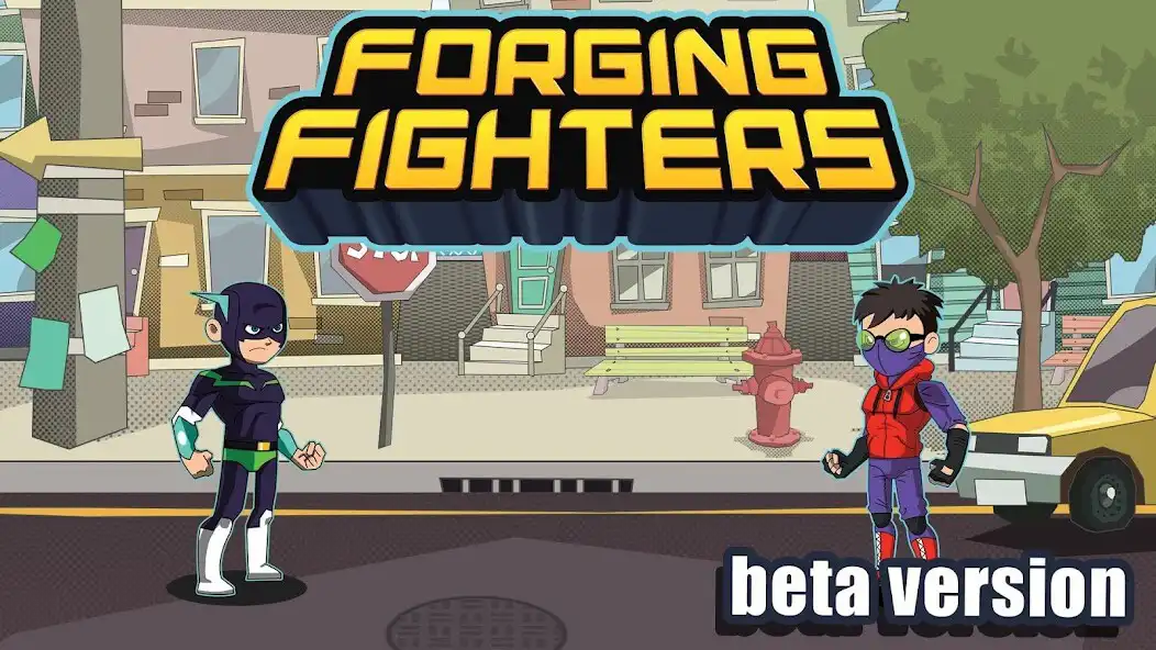 Play Forging Fighters: Super Heroes as an online game Forging Fighters: Super Heroes with UptoPlay