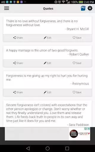 Play Forgiveness Quotes