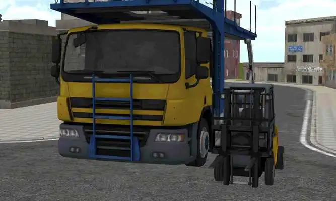 Play Forklift Cargo Truck Transport Play Forklift Cargo Truck Transport